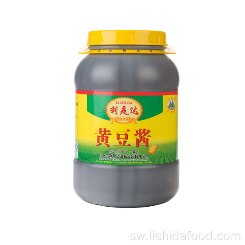 6kg Plastiki ya Jar Soybean Sauce